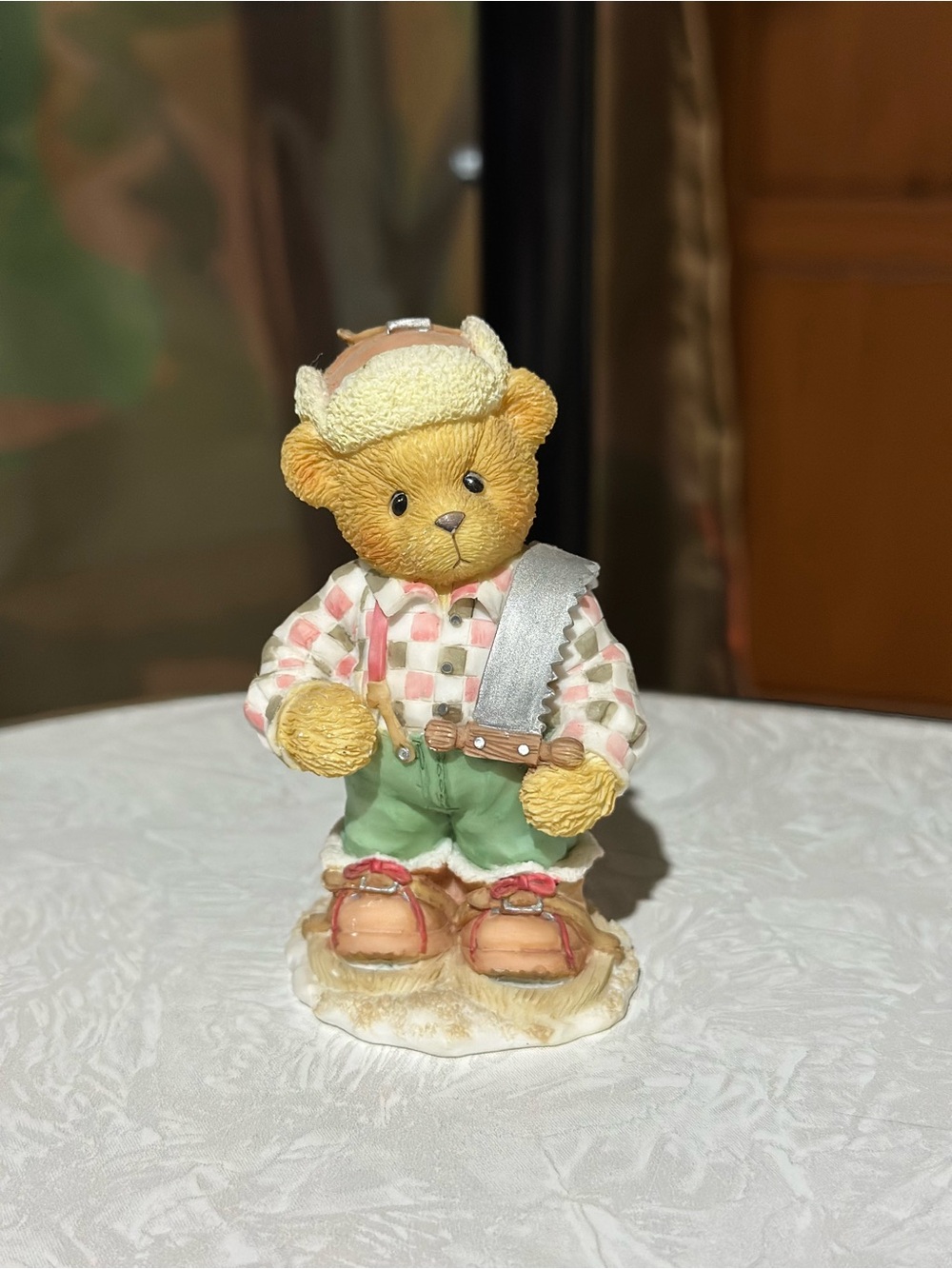 Cherished Teddie Riding Across The Great White North